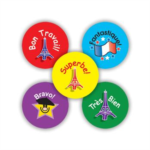 French mini assorted reward stickers